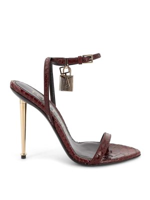 TOM FORD: Sandalen - Sandalen - Rot