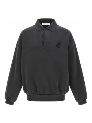 FEAR OF GOD: polo shirts - Classic Fleece Polo Shirt