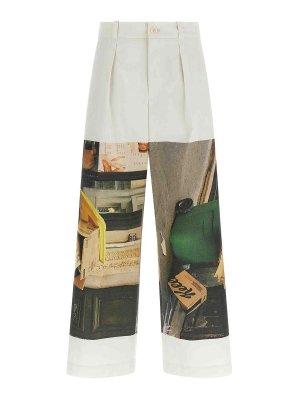 ISSEY MIYAKE: casual trousers - Street View Pants