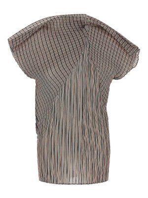 ISSEY MIYAKE: Tops und Tank Tops - Top - Braun