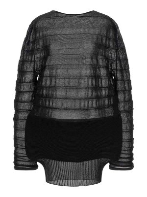 ISSEY MIYAKE: Tops und Tank Tops - Top - Schwarz