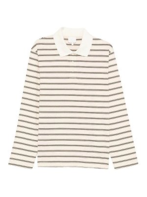 A.P.C.: Strickpullover mit Rundhalsausschnitt - Rundhalspullover - Beige