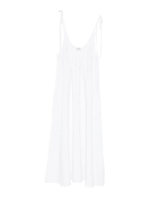 ANINE BING: Knielange Kleider - Knielanges Kleid - Weiß