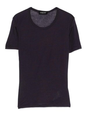 ANINE BING: T-shirts - T-Shirt - Blau