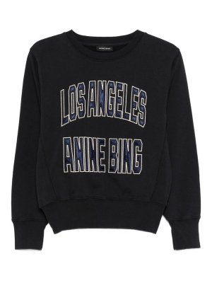 ANINE BING: Sweatshirts und Pullover - Sweatshirt - Schwarz