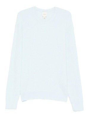 CALVIN KLEIN: クルーネック - クルーネック - ブルー