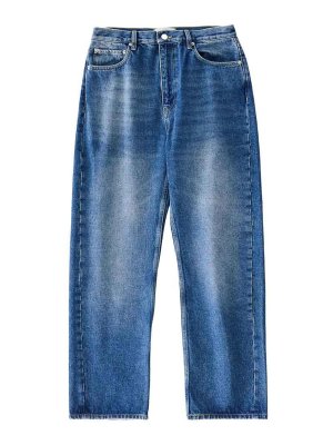 STUDIO NICHOLSON: straight leg jeans - Jeans