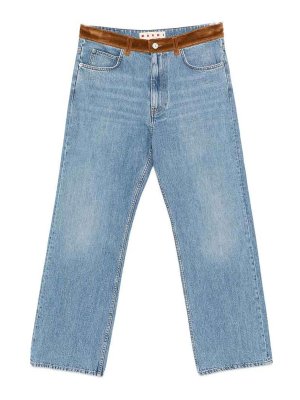 Marni: カジュアルトラウザー - カジュアルパンツ - ブルー