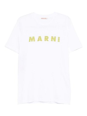 Marni: T-shirts - T-Shirt - Blanc