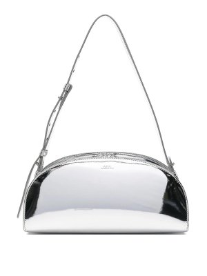 A.P.C.: ショルダーバッグ - ショルダーバッグ - 銀