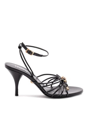 VERSACE: Sandalias - Sandalias - Negro