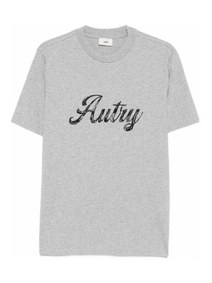 AUTRY: Camisetas - Camiseta - Gris