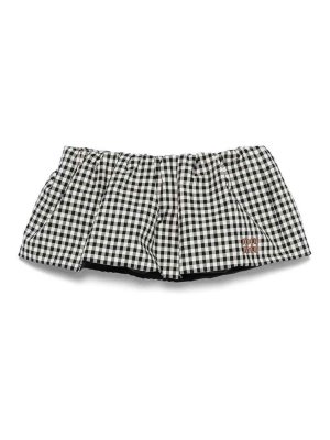 MIU MIU: Knee length skirts & Midi - Gonne Vichy