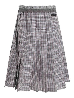 MIU MIU: Knee length skirts & Midi - Gonne Check