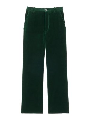 SAINT LAURENT: casual trousers - Pantalon Velours Coton Vintage