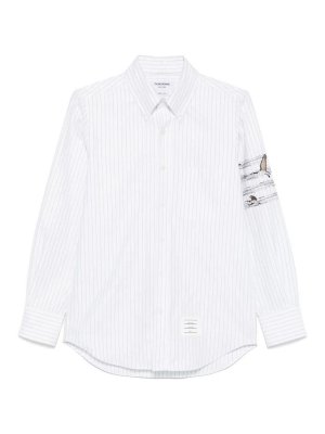 THOM BROWNE: シャツ - シャツ - グレー