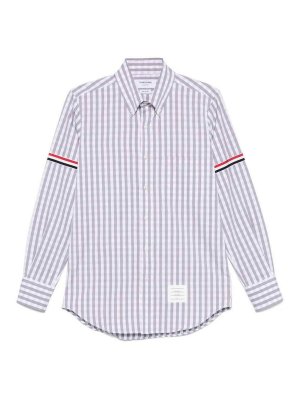THOM BROWNE: シャツ - シャツ - グレー
