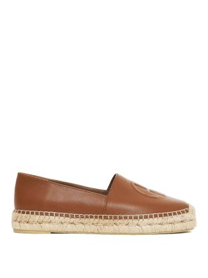 ANINE BING: espadrilles - Paloma Espadrilles  Cognac