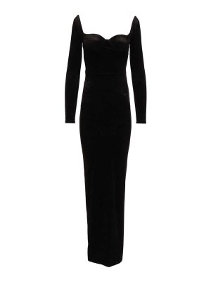 BALENCIAGA: マキシドレス - マキシドレス - 黒