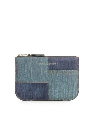 COMME DES GARCONS: Ledermäntel - Ledermantel - Blau