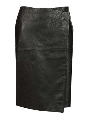 LOULOU STUDIO: leather skirts - Leather Skirt