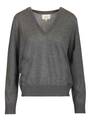 LOULOU STUDIO: クルーネック - クルーネック - グレー