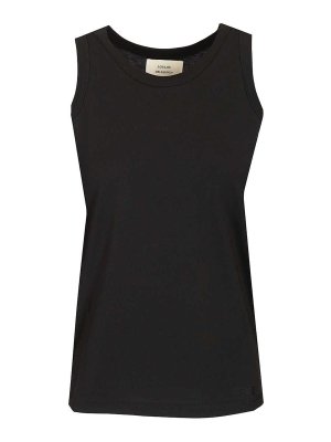 LOULOU STUDIO: Tops und Tank Tops - Top - Schwarz