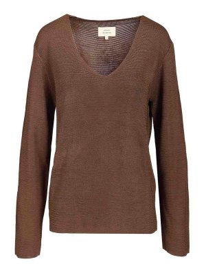 LOULOU STUDIO: v necks - V-Neck Sweater