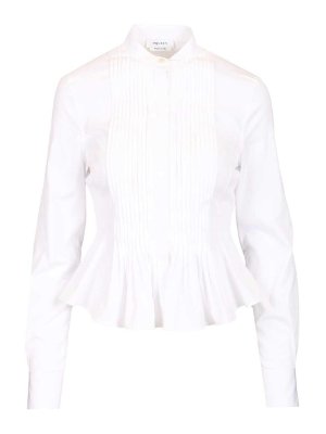 ALEXANDER MCQUEEN: Camisas - Camisa - Blanco