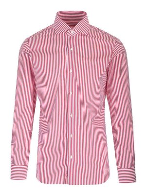 BARBA: shirts - Stretch Fabric Shirt