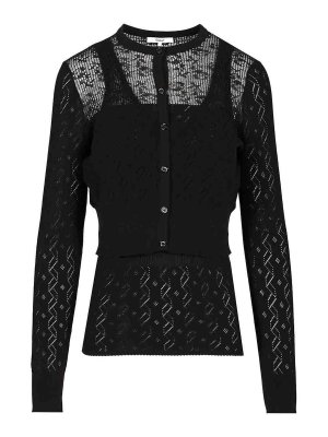 CHLOE': cardigans - Twin Set In Cotton Knit