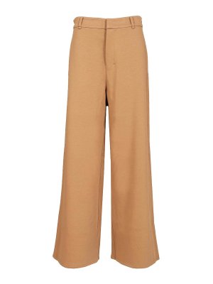 S MAX MARA: カジュアルトラウザー - カジュアルパンツ - ベージュ