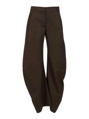 Acne Studios: Pantalons casual - Pantalons Décontractés - Marron