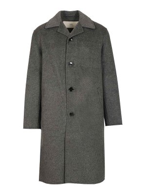 AMI PARIS: ニーレングスコート - 膝丈コート - グレー