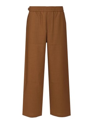 AMI PARIS: Pantalons casual - Pantalons Décontractés - Marron