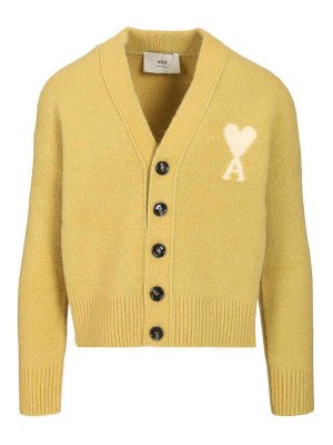 AMI PARIS: cardigans - De Coeur Cardigan