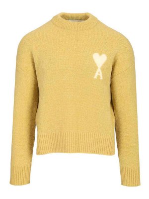 AMI PARIS: クルーネック - クルーネック - イエロー