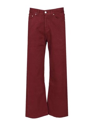 ARTE: ストレートジーンズ - ストレートジーンズ - ダークレッド