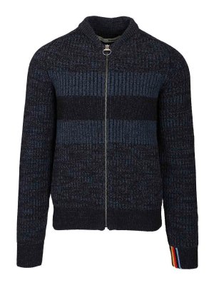 BARBOUR: Bomberjacken - Bomberjacke - Blau