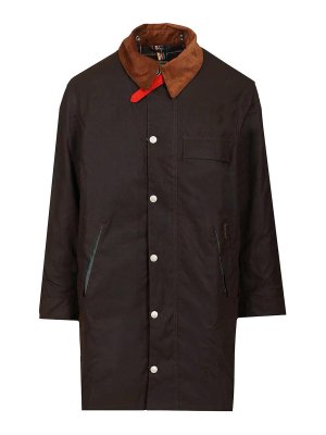 BARBOUR: ロングコート - ロングコート - ブラウン