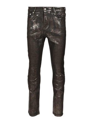 DRKSHDW: ストレートジーンズ - ストレートジーンズ - 黒