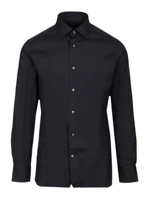 ZEGNA: shirts - Stretch Cotton Shirt