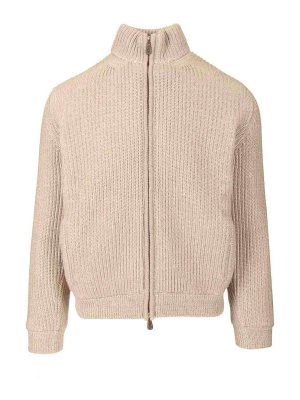FEDELI: cardigans - Zip-Up Cardigan