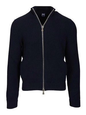 FEDELI: cardigans - Zip-Up Cardigan