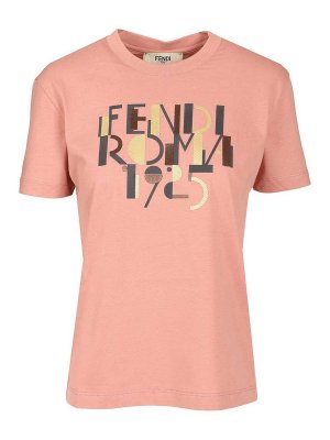 FENDI: t-shirts - Roma T-Shirt