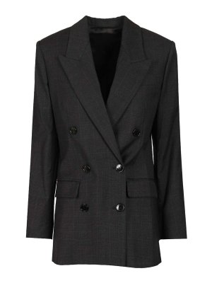 ISABEL MARANT: Vestes de costume - Blazer Couturier - Gris