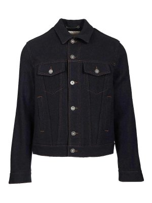 JACOB COHEN: casual jackets - Wool Trucker Jacket