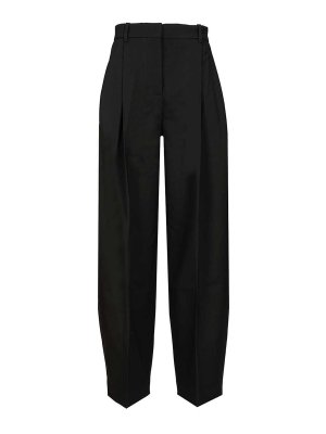 JACQUEMUS: Pantalones de sastrerìa - Pantalones De Sastrería - Negro