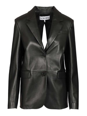 LOEWE: leather jacket - Lambskin Nappa Jacket