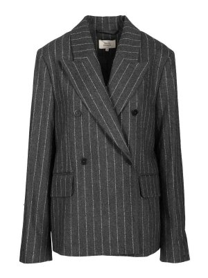 LOULOU STUDIO: casual jackets - Flannel Jacket